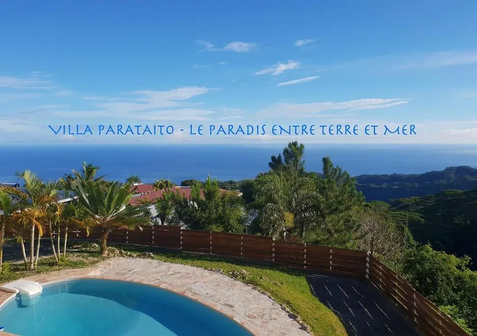 Villa Parataito- Le Paradis Entre Terre Et Mer Mahina